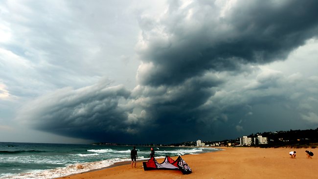 Australia storm sky