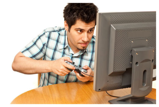 Click to enlarge Playing Video Games
