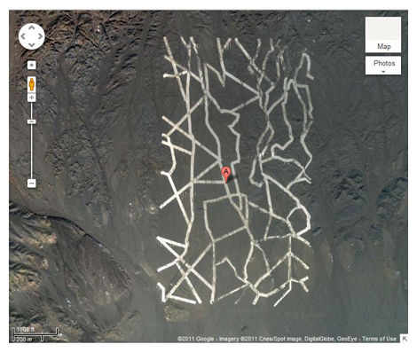Pattern in Desert