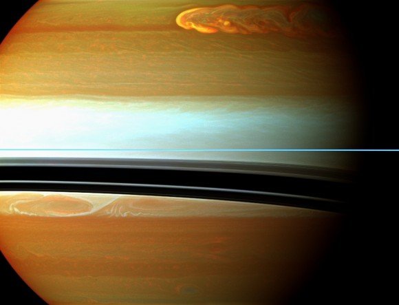 Click to enlarge Saturn Great Storm_1