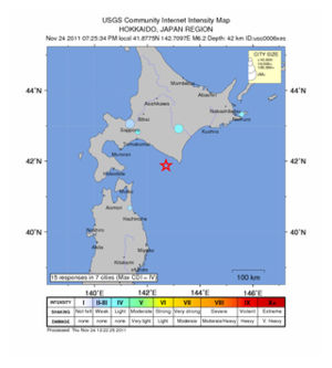 Hokkaido Quake_241111