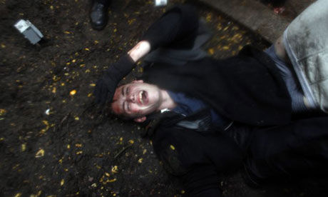 Click to enlarge Occupy Wall Street protester Brandon Watts