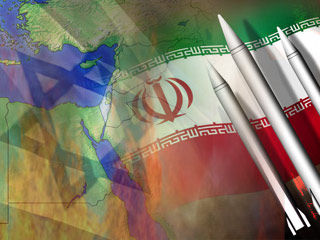 israel/iran graphic