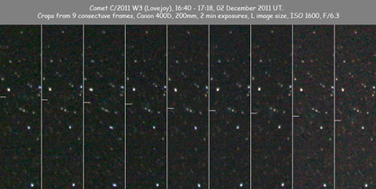 Comet Lovejoy