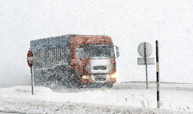 Click to enlarge Scotland's Icy Storm