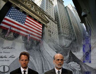 Timothy Geithner and Ben Bernanke