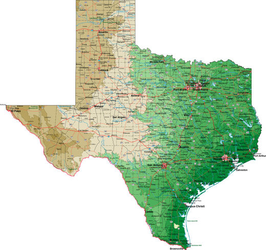 Click to enlarge West Texas earthquakes