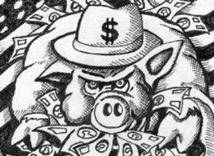 greedy pig graphic