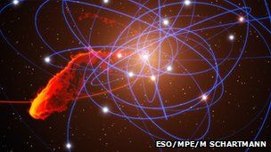 Gas black hole