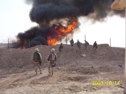 Click to enlarge consolidated burn pit