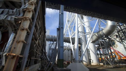 The crippled Fukushima Dai-ichi
