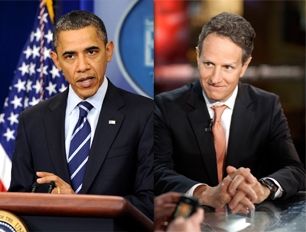 Obama and Geithner