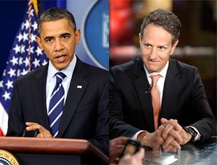 Obama and Geithner