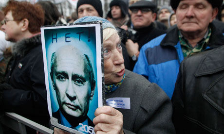 Anti Putin protest
