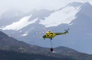 Chile forest fire