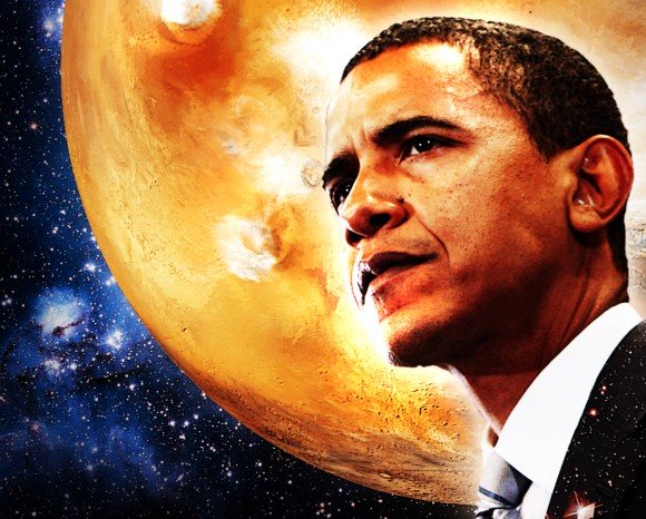 Obama mars