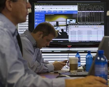 Click to enlarge A monitor displays an attacking team's progress