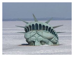 Click to enlarge Liberty in Ice