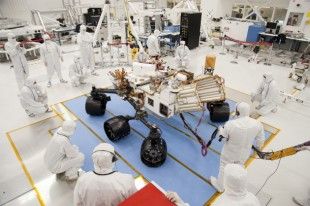 Click to enlarge Curiosity rover