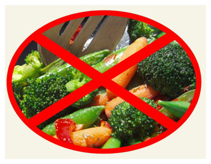 Click to enlarge No Veges
