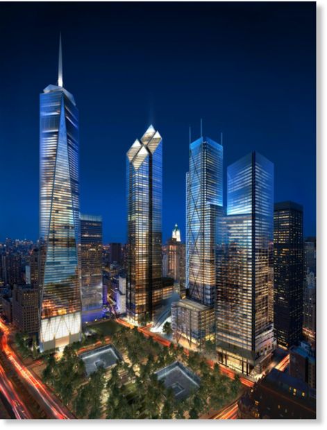 Click to enlarge Three World Trade Center