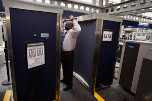 TSA full body scanner