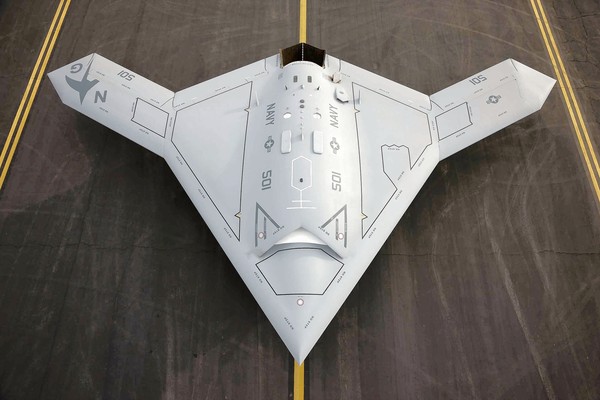 Click to enlarge X-47B drone