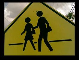 crosswalk sign