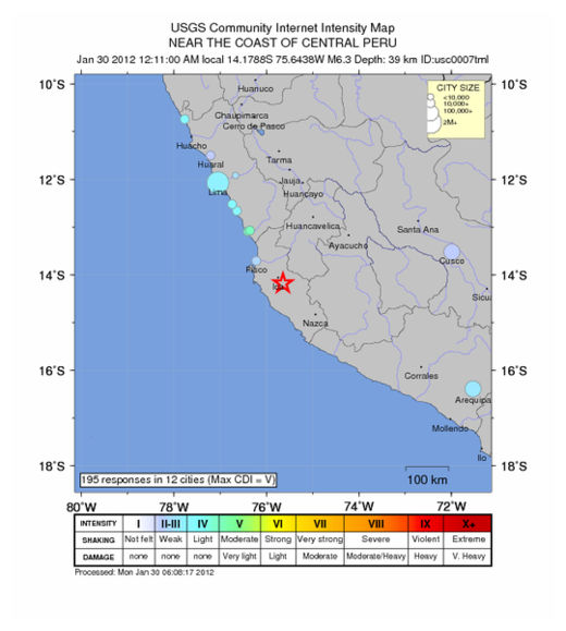 Click to enlarge Peru Quake_300112