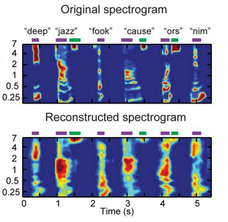 Click to enlarge Spectogram