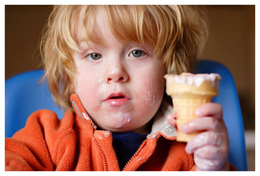 Boy With Ice-Cream