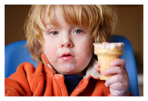 Boy With Ice-Cream