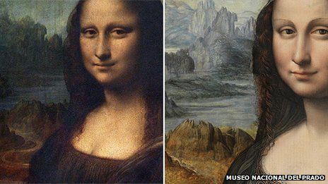 painting mona lisa copy