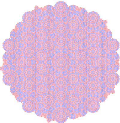 Click to enlarge Quasi-periodic pattern