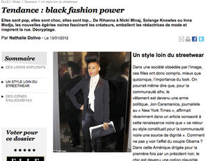 black fashion power
