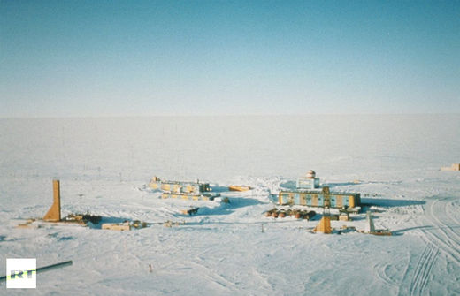 Click to enlarge Panoramic photo of Vostok Station