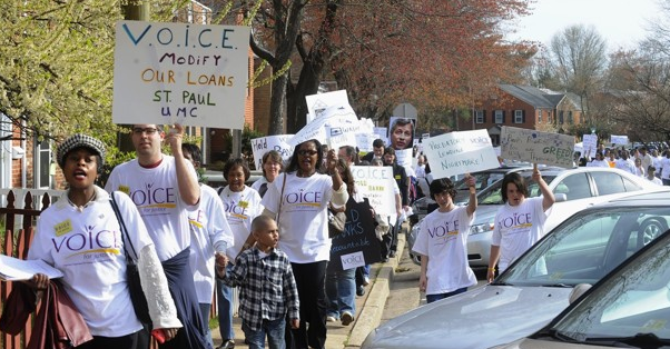 mortgage protest