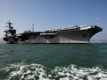 US Navy's USS Carl Vinson