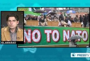 Press TV screenshot-Pakistan protest