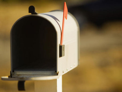 empty mailbox