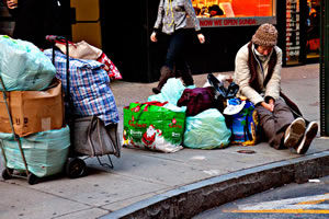 bag lady