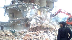 demolition 'Bin Laden compound'
