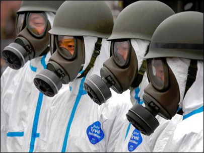 Members of Japan Self-Defense Force