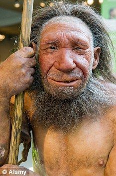 Click to enlarge Neanderthal man