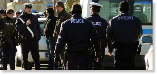greek police