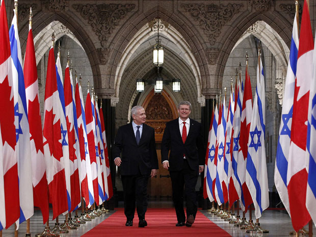 Stephen Harper,Netanyahu