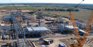Koch Industries helped design this facility in Texas to process natural gas fracked from the Eagle Ford formation.