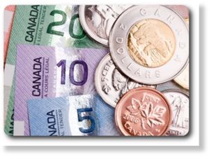 canadian dollar, money