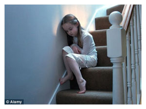 Child On Stairs