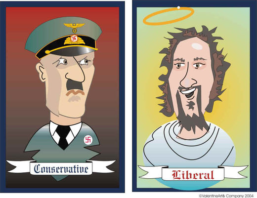 liberal conservative